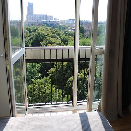 Strict Center Warsaw Comfortable Apartment, 10Th-Floor With Beautiful View On The Park And Skyscrapers, Free Wifi, Self Check-In/Out Luaran gambar