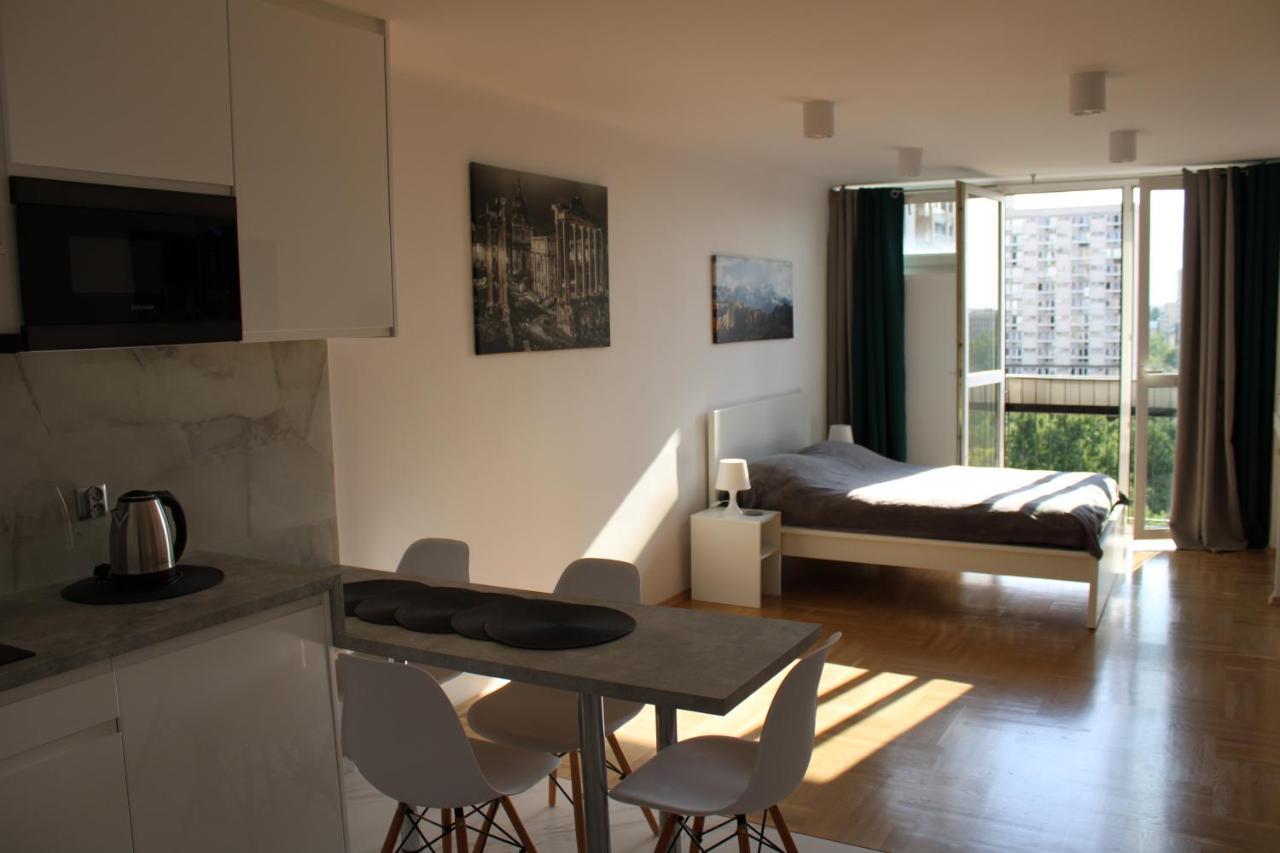 Strict Center Warsaw Comfortable Apartment, 10Th-Floor With Beautiful View On The Park And Skyscrapers, Free Wifi, Self Check-In/Out Luaran gambar