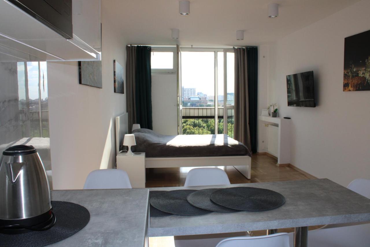 Strict Center Warsaw Comfortable Apartment, 10Th-Floor With Beautiful View On The Park And Skyscrapers, Free Wifi, Self Check-In/Out Luaran gambar