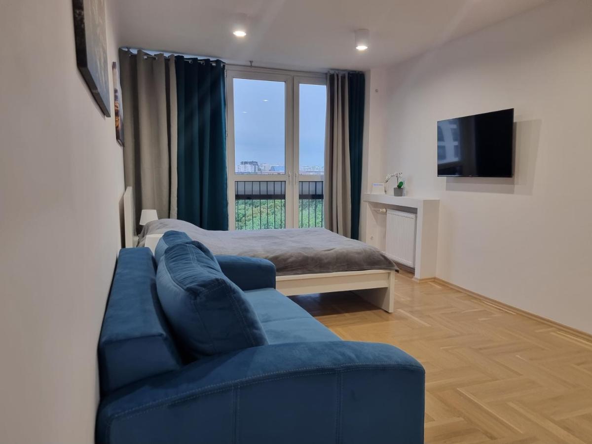 Strict Center Warsaw Comfortable Apartment, 10Th-Floor With Beautiful View On The Park And Skyscrapers, Free Wifi, Self Check-In/Out Luaran gambar